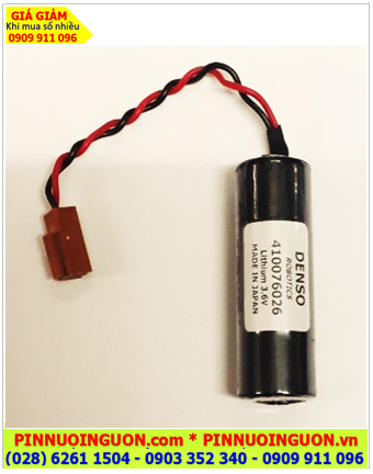 DENSO 410076026, Pin nuôi nguồn DENSO Robotics 410076026 lithium 3.6v chính hãng /Xuất xứ NHẬT